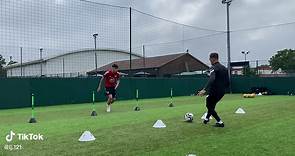 Wales U21 player Elliot Thorpe working on some midfield specific passing and receiving patterns back in the off season! ⚽️🔋🔥 #FYP #ForYou #football #soccer #training #coaching #ljfootballfit #lj121 #1to1 #drills #skills #baller #PrivateCoach