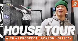 House Tour with #1 Prospect Jackson Holliday | Baltimore Orioles