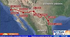 ¿Es Tijuana el único punto fronterizo por el que migrantes llegarían a EE. UU?
