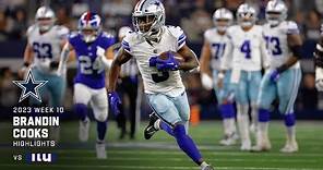 Brandin Cooks best catches from 173-yards | Week 10 | #NYGvsDAL | Dallas Cowboys 2023