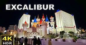 [4K HDR] Excalibur Las Vegas Walking Tour | Nov. 24, 2023