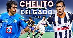 Así jugaba CÉSAR el 'CHELITO' DELGADO, una leyenda de CRUZ AZUL y MONTERREY 🐺 (2001-2018)