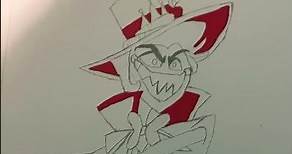 Coloring Lucifer from Hazbin hotel