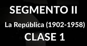 "PENSANDO EN CUBA" - La República Clase 1 - "Tomás Estrada Palma. Primer Presidente de la República