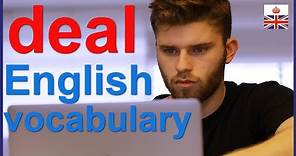 7 meanings of DEAL - Improve your English vocabulary