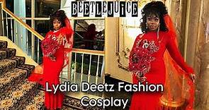 DIY Lydia Deetz (Beetlejuice) Costume | Halloween 2023