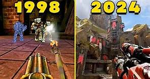 Evolution of UNREAL Games 1998-2024