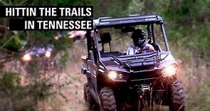 Bad Boy UTV - Hittin the Trails on our property in TN with Tips and Tools for Trail Maintenance