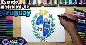 Cómo dibujar paso a paso el escudo oficial de Uruguay