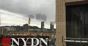 Mysterious city appears in China sky