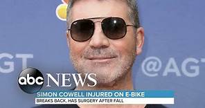 Simon Cowell injured in e-bike accident