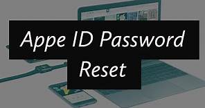 Apple ID or Password Change/Reset (If forgot)