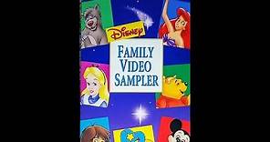 Disney Family Video Sampler - 1994 Edition [VHS]