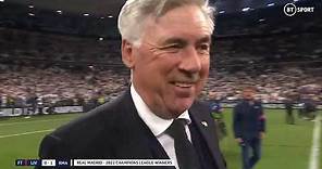 "I am the record man!" Ancelotti on becoming the first manager to win four Champions League trophies