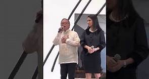 Bayan ko with Miguel Braganza and Krizia Daya