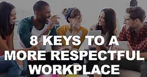 Respectful Workplace Training