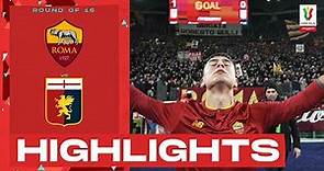 Roma-Genoa 1-0 | Dybala edges Genoa: Goal & Highlights | Coppa Italia Frecciarossa 2022/23