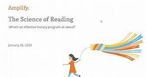 What does a science of reading program look like?