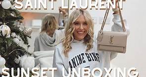 YSL Sunset Bag Review - Saint Laurent Sunset Medium Bag Unboxing