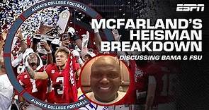 Booger McFarland on Florida State & Alabama + Heisman breakdown | Always College Football