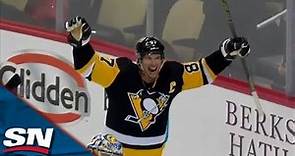 Sidney Crosby Chips In OT Game-Winner For 1400th Career NHL Point