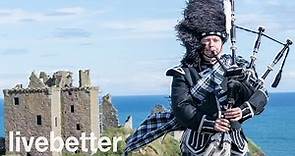 Música escocesa tradicional instrumental de gaita celta alegre