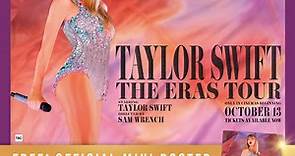 TAYLOR SWIFT | THE ERAS TOUR FREE MINI-POSTER