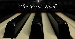 The First Noel - Christmas Hymn on piano