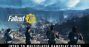 Fallout 76 – You Will Emerge! Introduction to Multiplayer Gameplay Video