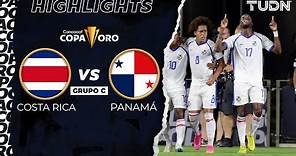 Resumen y goles | Costa Rica 1-2 Panamá | Copa Oro 2023 | TUDN