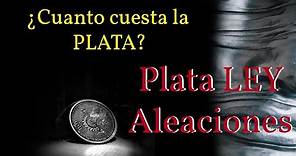 Plata Ley 925, 950, 750 ¿Como calcularla?