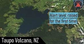 Taupo Supervolcano Update; Alert Level Raised for the First Time, Earthquake Swarm