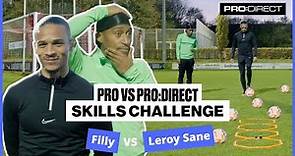 LEROY SANÉ + YUNG FILLY = VIBES 😂🔥 | Pro vs Pro:Direct ft. Leroy Sane & Yung Filly