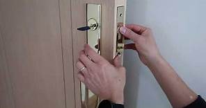 How to Replace a Mortise Cylinder in a Door 更換鎖膽 邀請拍攝請聯絡 : colourchartmail@gmail.com 50,000訂閱前免費