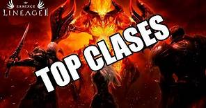 Top Clases / Profesiones | Lineage 2 Essence