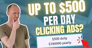 Buy Per Click Review – Up to $500 Per Day Clicking Ads? (Yes, BUT…)