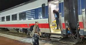 Amtrak Bluewater 364 Kalamazoo Station Arrival