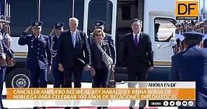 Ahora en DF: Reyes de Noruega llegan a Chile para celebrar 100 años de relaciones diplomáticas
