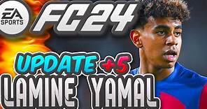 FC 24 | Lamine Yamal UPDATED - FC Barcelona La MASIA PHENOM!