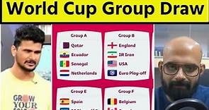 FIFA World Cup Draw 2022 Live Updates: World Cup groups and schedule revealed