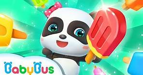 Learn How To Make Ice Cream With Baby Panda | Ice Cream Factory Game For Kids | BabyBus