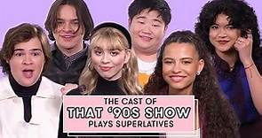 That '90s Show Cast Brought Back THIS Tradition From That '70s Show | Superlatives | Seventeen