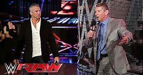 Mr. McMahon puts Shane McMahon in charge of Raw for the night: Raw, April 4, 2016