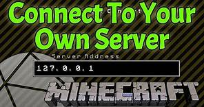 How To Join To Your Own Minecraft Server (Get Your Friends On Your Minecraft Server)