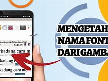 Aplikasi Identifikasi Font Dari Gambar Indonesia
