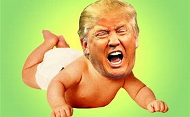 Image result for donald trump baby