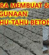 Beton Tahu Indonesia
