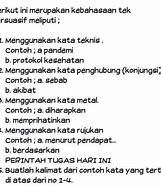 Kata Teknis dalam Teks Prosedur in Indonesia