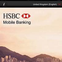 HSBC App on iPhone