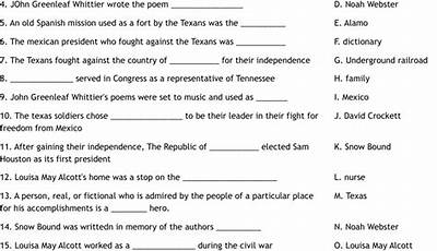 4th grade history worksheets pdf